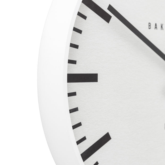 Longstone Clock White 40cm