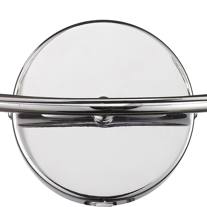 Luther 2 Light Wall Light Polished Chrome Crystal<br>Polished Chrome