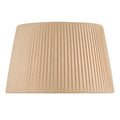 Lyzette Taupe Faux Silk Tapered Drum Shade 36cm<br>Taupe