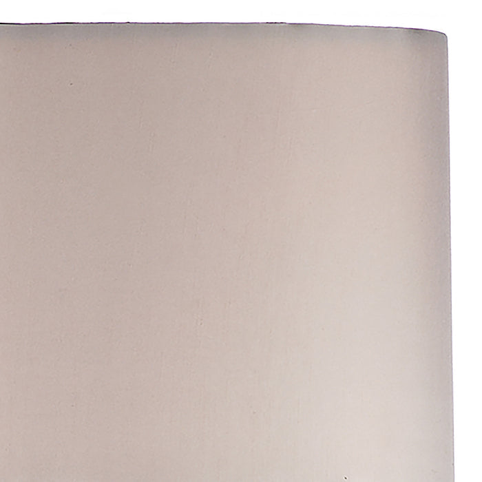 Madrid Floor Lamp Satin Chrome With Shade <br>Satin Chrome