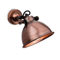 Mantis Antique Copper Wall spotlight