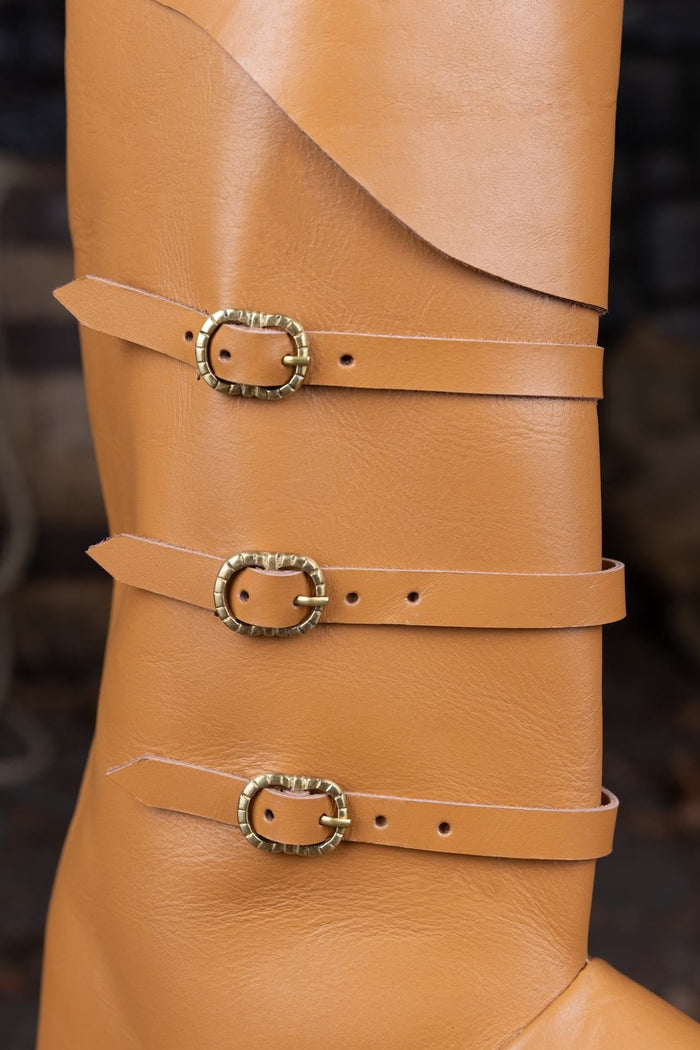 Medieval Boots Ernest Light Brown-GoblinSmith
