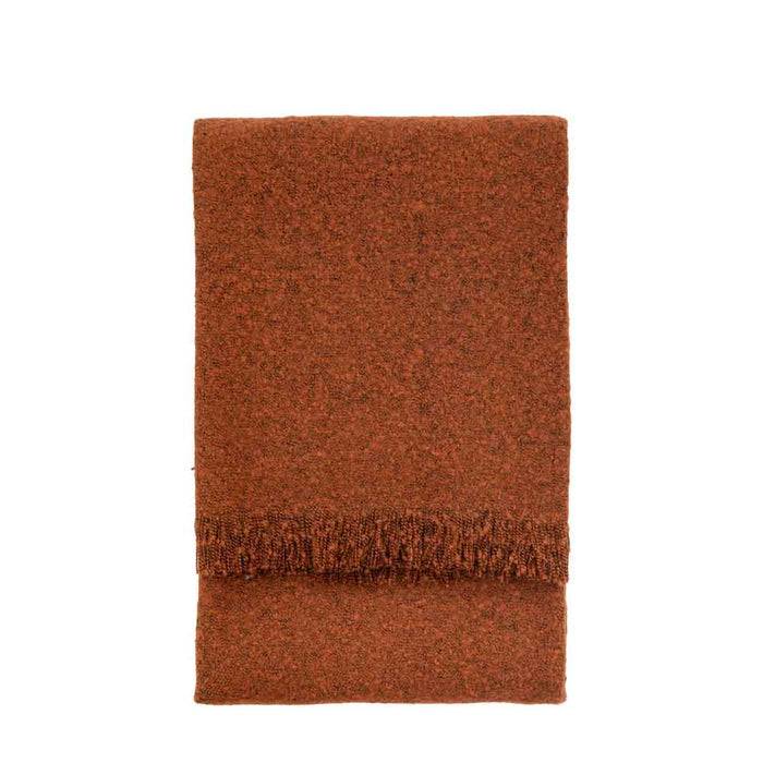 Melange Acrylic Throw Rust