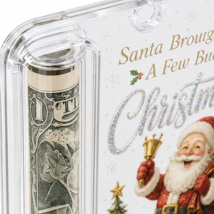 MerryNest – Clear Compartment Christmas Money Ornament