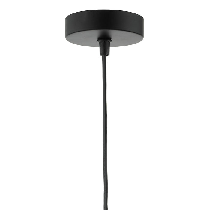 Midi Cage Pendant Matt Black & Bright Copper<br>Matt Black