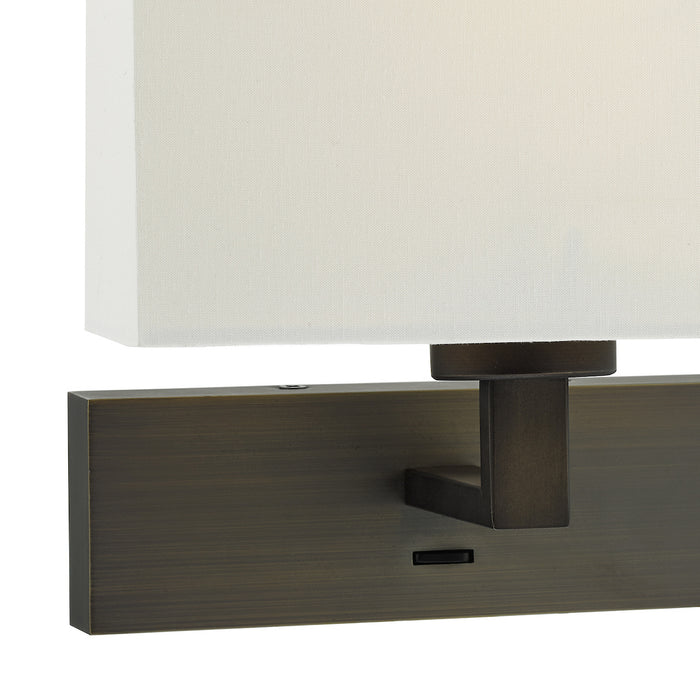 Modena Wall Light Bronze (Bracket Only)<br>Brushed Bronze