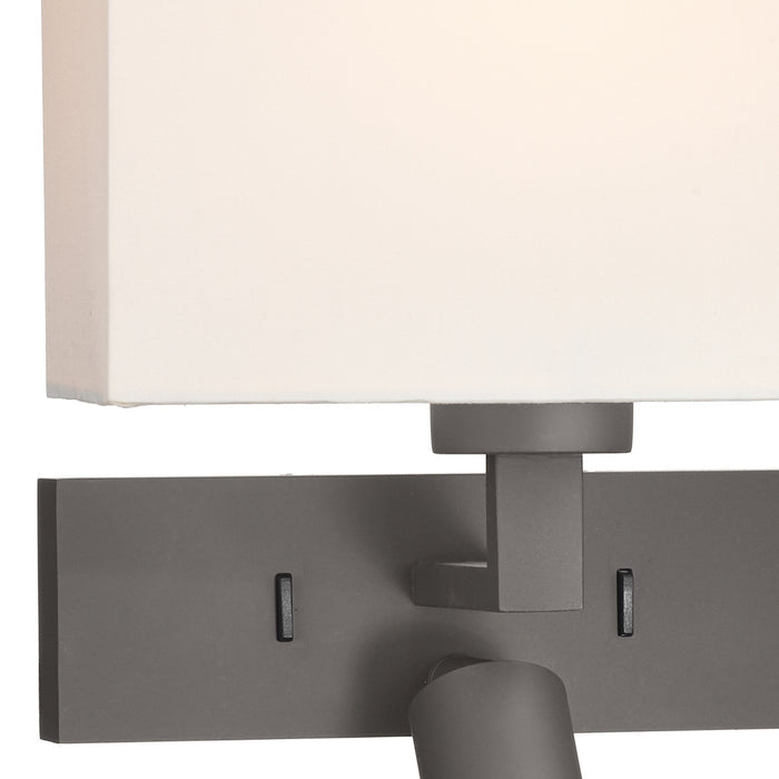 Modena Wall Light With LED In Bronze (Bracket Only)<br>Brushed Bronze