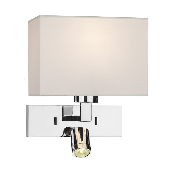 Modena Wall Light With LED In Polished Chrome (Bracket Only)<br>Polished Chrome