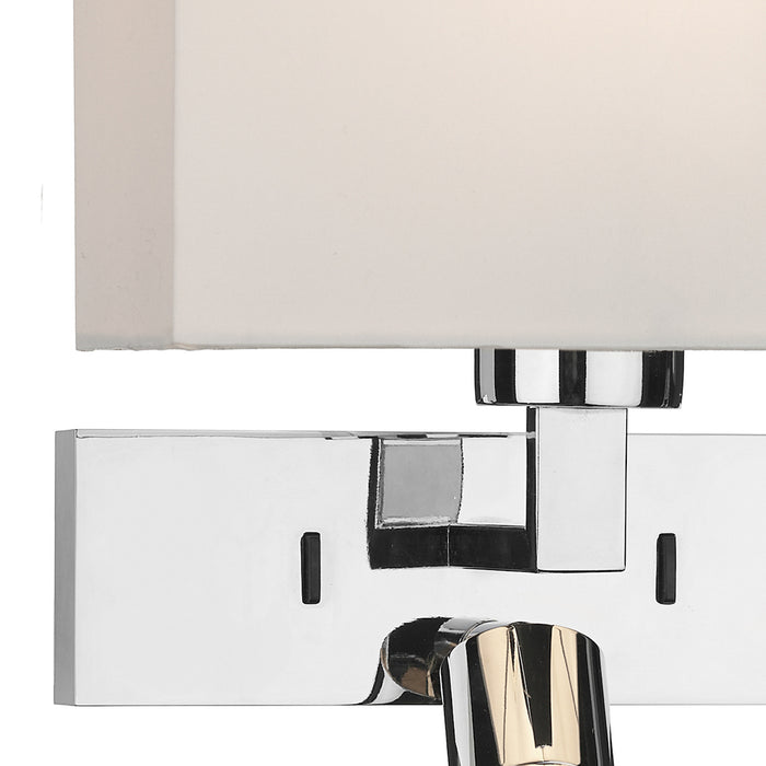 Modena Wall Light With LED In Polished Chrome (Bracket Only)<br>Polished Chrome