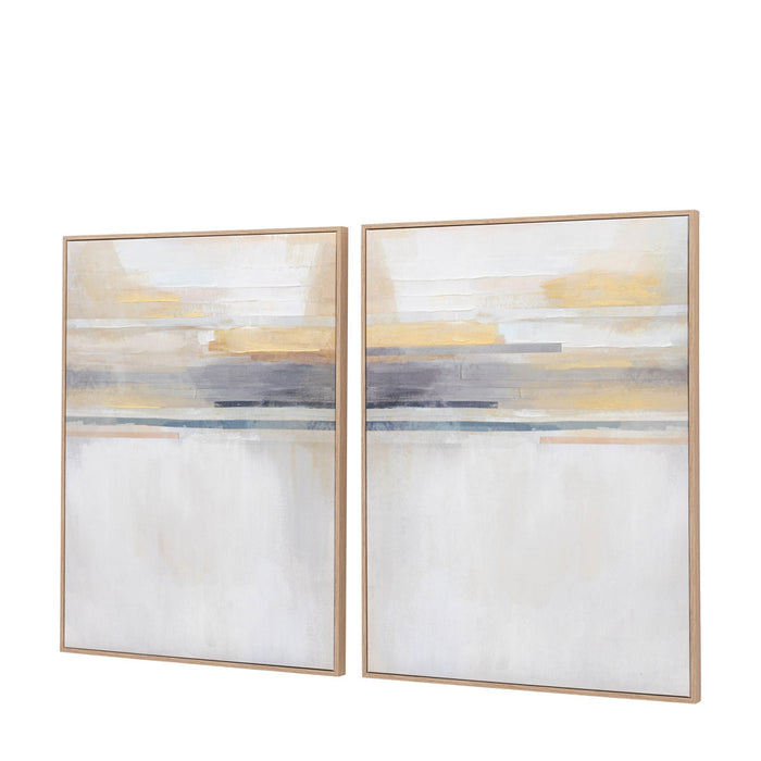 Modern Sunset Framed