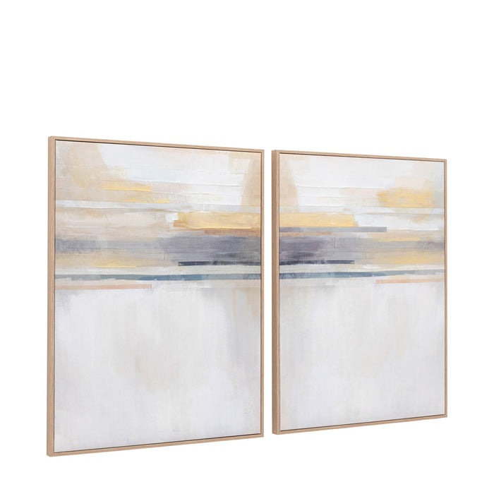 Modern Sunset Framed
