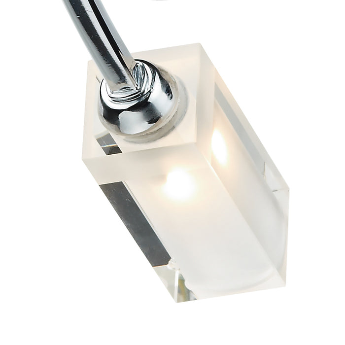 Morgan 3 Light Semi Flush Polished Chrome<br>Polished Chrome