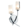Morgan Double Wall Bracket Polished Chrome<br>Polished Chrome