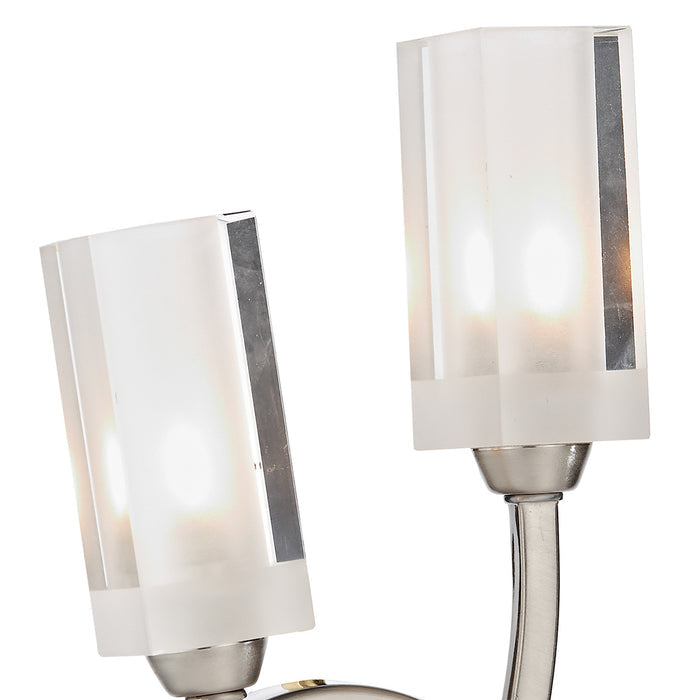 Morgan Double Wall Bracket Satin Chrome<br>Satin Chrome