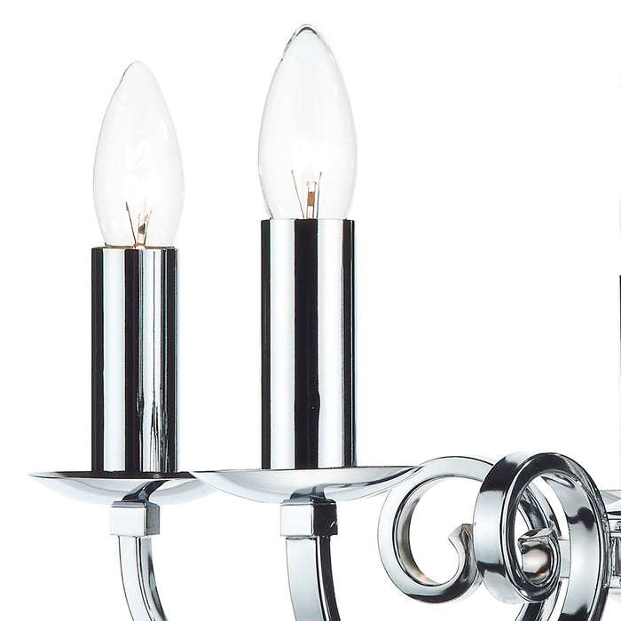 Murray 5 Light Dual Mount Pendant Polished Chrome<br>Polished Chrome