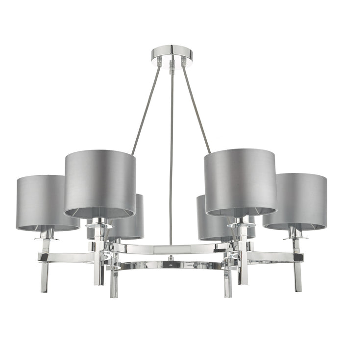 Nacala 6 Light Pendant Polished Chrome<br>Polished Chrome