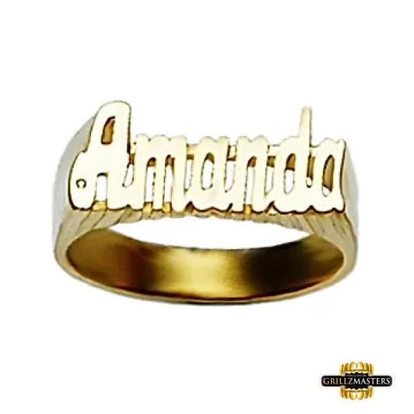 Name Ring #R823