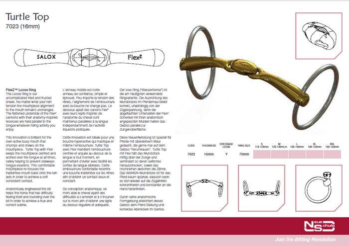 Neue Schule Turtle Top™ with Flex™  Loose Ring