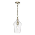 Nida Pendant Antique Brass Glass<br>Glass