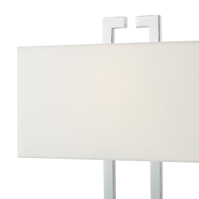 Nile Table Lamp Polished Chrome With Shade <br>Polished Chrome