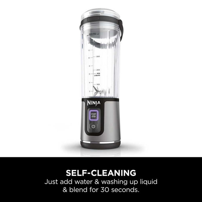 Ninja BC151UKBK Cordless Portable Motorised/Compact Blender - Black