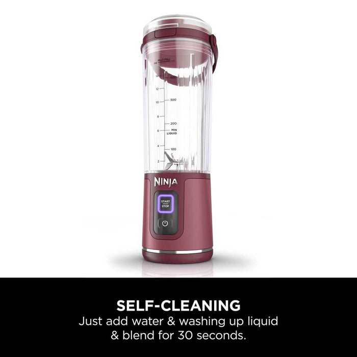 Ninja BC151UKCR Cordless Portable Motorised/Compact Blender - Cranberry