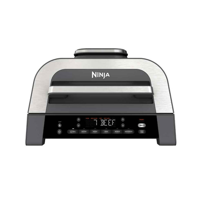 Ninja DG551UK Electric Air-Grill & Fryer - Black/Stainless Steel