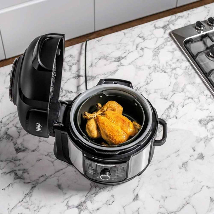 Ninja OP350UK Foodi 9-in-1 Multi-Cooker 6L - Black/Sliver