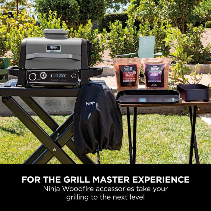 Ninja XSKCRISPBTEUK Woodfire BBQ Combo Crisper Basket - Black