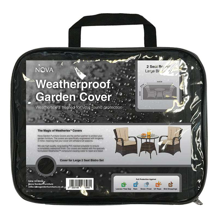 Nova <br> Bistro Set Cover 2 Seat Round