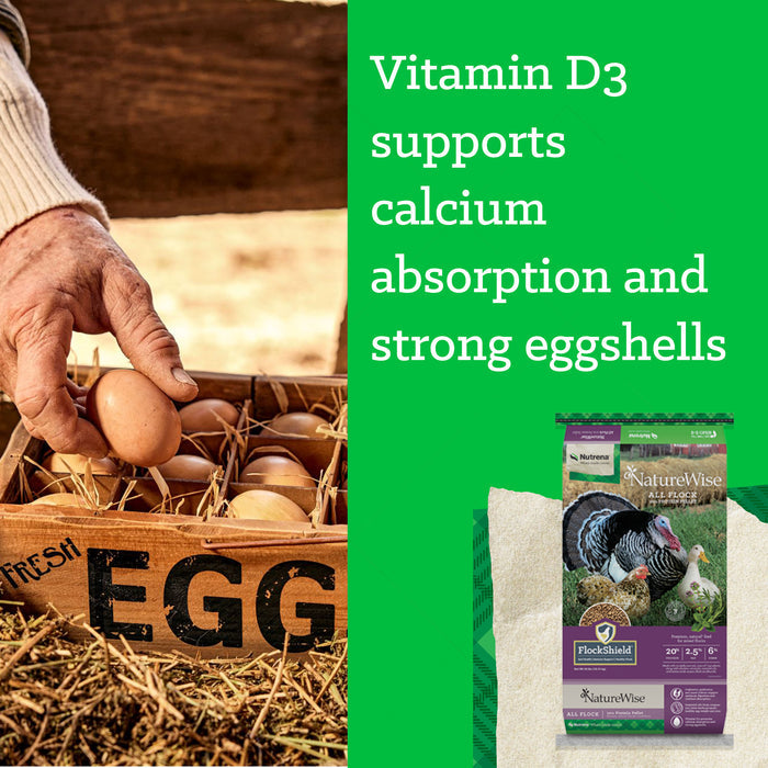 Nutrena® NatureWise® All Flock 20% Protein Pellet