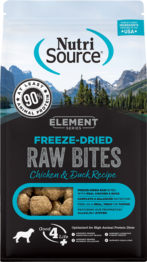 NutriSource Element Series Freeze-Dried Chicken & Duck Recipe