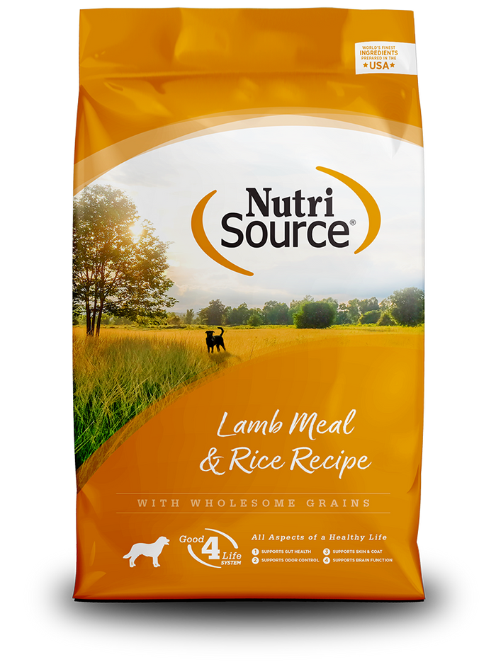 NutriSource® Lamb Meal & Rice Recipe Healthy Dry Dog Food