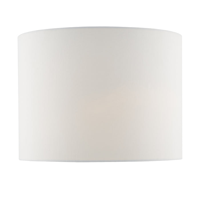 Nysa 2 Light Flush Velvet Dark Grey Shade 40cm<br>Grey