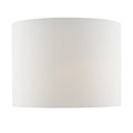 Nysa 2 Light Flush Velvet Dark Grey Shade 40cm<br>Grey