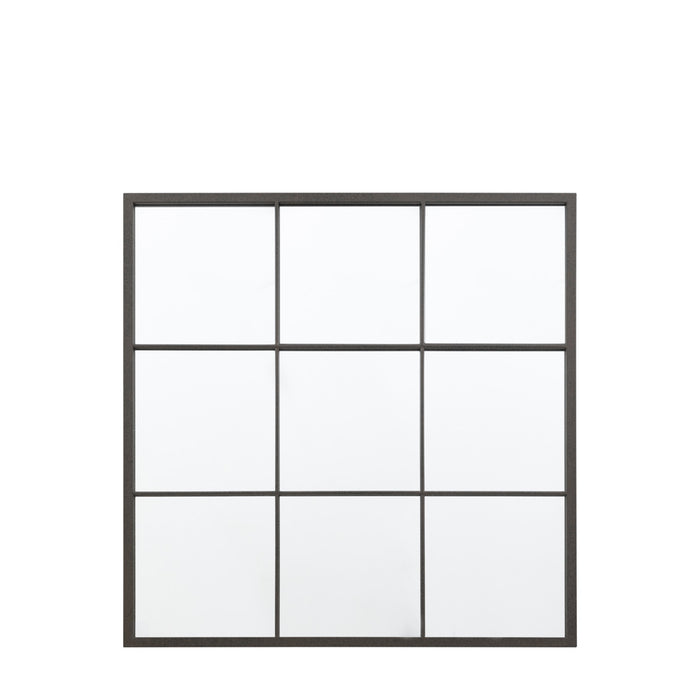 Oaksey Mirror Black Large