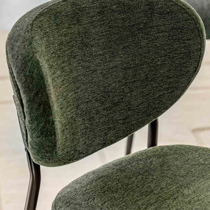 Odense Dining Chair Green (2 Pack)