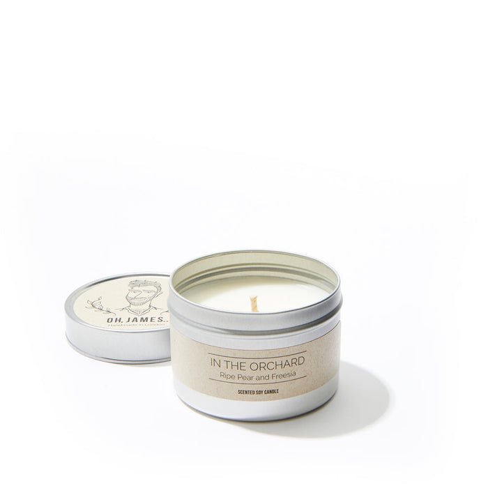 Oh James - In The Orchard/Travel Tin Candle