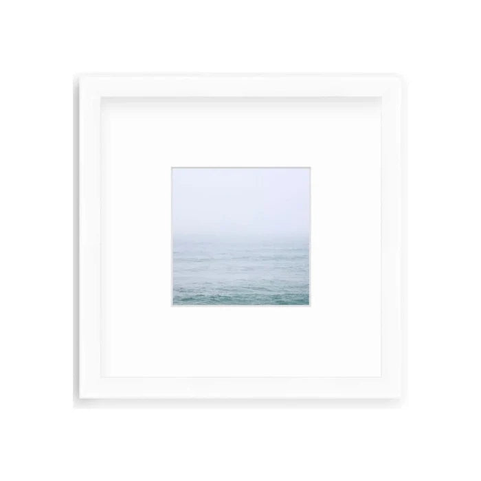 "Open Waters Shelfie" Shelfie framed coastal print by Lauren Marttila
