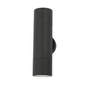 Ortega Outdoor 2 Light Wall Light Matt Black IP65<br>Matt Black