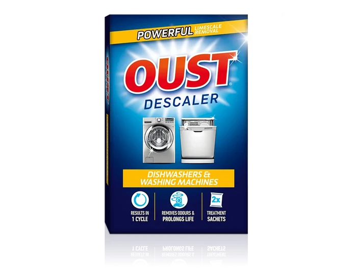 Oust Pack Of 2 Dishwasher & Washing Machine Deep Cleaning Descale