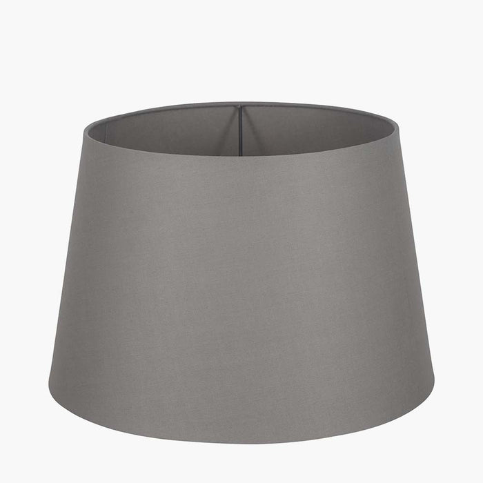 Pacific Adelaide 20cm Steel Grey Tapered Poly Cotton Shade 36-017-8SG