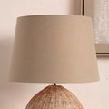 Pacific Adelaide 25cm Taupe Tapered Poly Cotton Shade 36-017-10TA