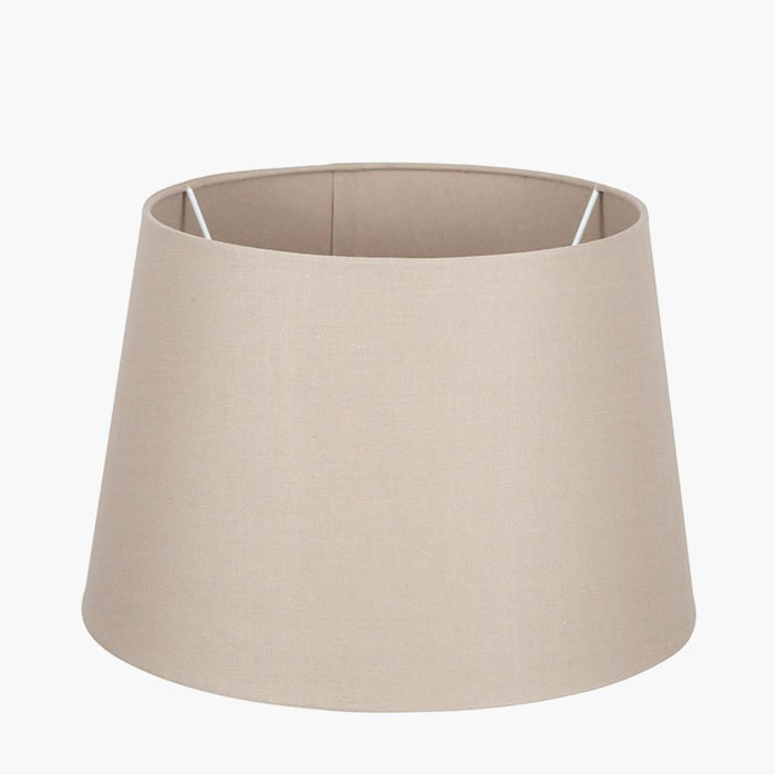 Pacific Adelaide 25cm Taupe Tapered Poly Cotton Shade 36-017-10TA