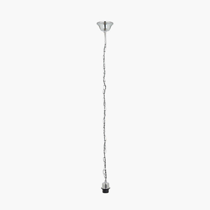 Pacific Chrome Electrical Ceiling E27 Fitting 38-002