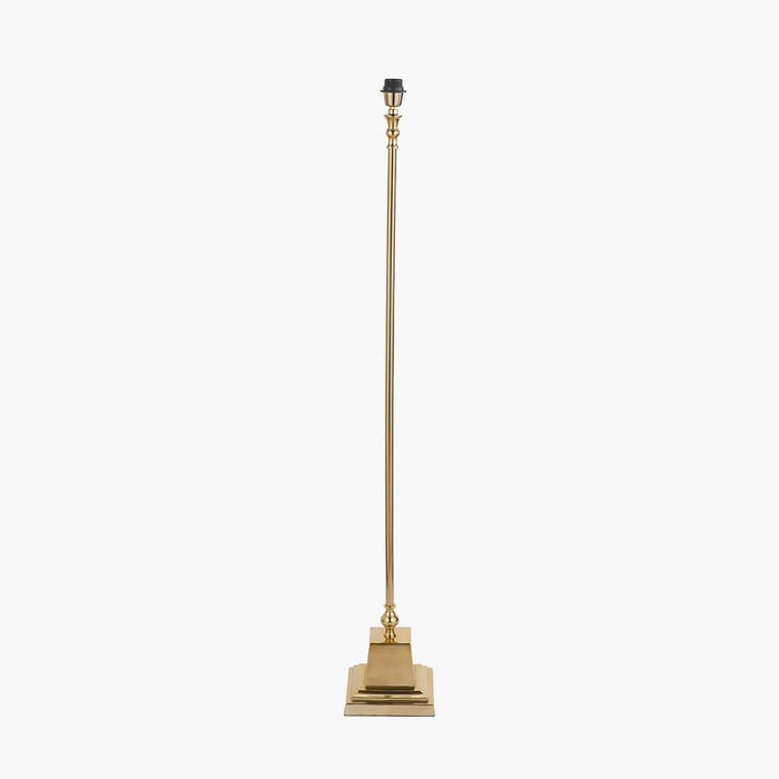 Pacific Claudius Gold Metal Stick Floor Lamp 32-171-BO