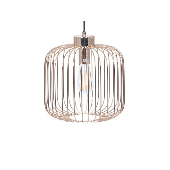 Pacific Dania French Gold Metal Wire Pendant 35-225