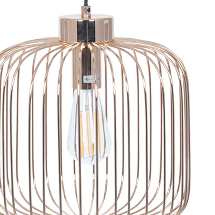 Pacific Dania French Gold Metal Wire Pendant 35-225