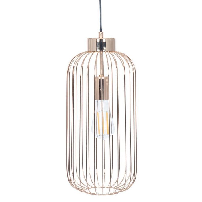 Pacific Dania French Gold Metal Wire Tall Pendant 35-226