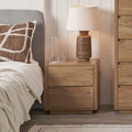 Pacific Eversley Oak Effect Veneer 2 Drawer Unit
